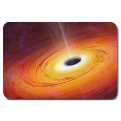 Black Hole Large Doormat  by Sapixe