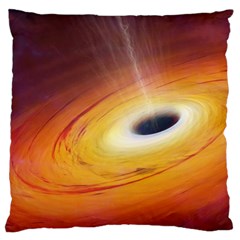 Black Hole Large Cushion Case (one Side) by Sapixe