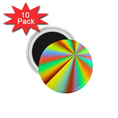 Burst Radial Shine Sunburst Sun 1 75  Magnets (10 Pack)  by Sapixe