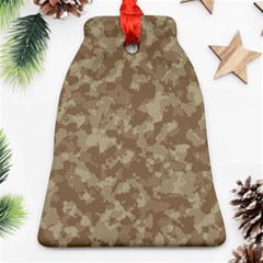 Camouflage Tarn Texture Pattern Ornament (bell) by Sapixe