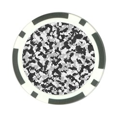 Camouflage Tarn Texture Pattern Poker Chip Card Guard (10 Pack)