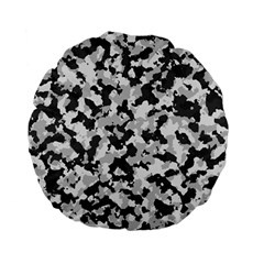 Camouflage Tarn Texture Pattern Standard 15  Premium Flano Round Cushions by Sapixe