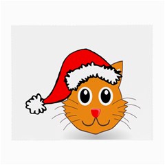 Cat Christmas Cartoon Clip Art Small Glasses Cloth by Sapixe