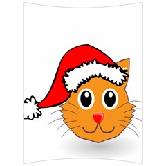 Cat Christmas Cartoon Clip Art Back Support Cushion by Sapixe