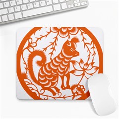 Chinese Zodiac Dog Large Mousepads by Sapixe