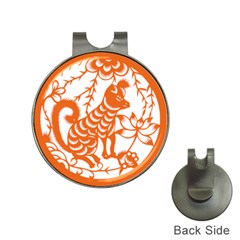 Chinese Zodiac Dog Hat Clips With Golf Markers by Sapixe