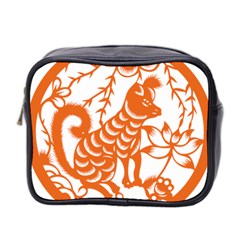 Chinese Zodiac Dog Mini Toiletries Bag 2-side by Sapixe