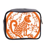 Chinese Zodiac Dog Mini Toiletries Bag 2-Side Back