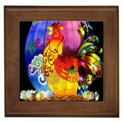 Chinese Zodiac Signs Framed Tiles by Sapixe