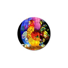 Chinese Zodiac Signs Golf Ball Marker (4 Pack) by Sapixe