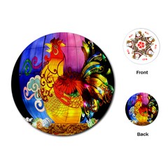 Chinese Zodiac Signs Playing Cards (round)  by Sapixe