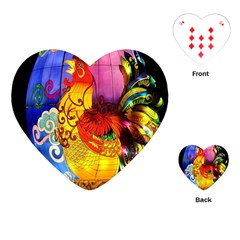 Chinese Zodiac Signs Playing Cards (heart)  by Sapixe