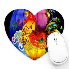 Chinese Zodiac Signs Heart Mousepads by Sapixe