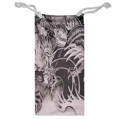 Chinese Dragon Tattoo Jewelry Bag by Sapixe