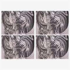 Chinese Dragon Tattoo Belt Buckles by Sapixe