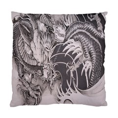 Chinese Dragon Tattoo Standard Cushion Case (one Side) by Sapixe