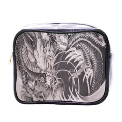 Chinese Dragon Tattoo Mini Toiletries Bags by Sapixe