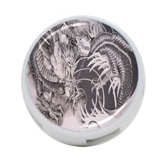 Chinese Dragon Tattoo 4-port Usb Hub (one Side) by Sapixe