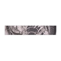 Chinese Dragon Tattoo Flano Scarf (mini) by Sapixe