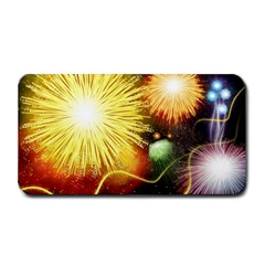 Celebration Colorful Fireworks Beautiful Medium Bar Mats by Sapixe