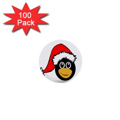 Christmas Animal Clip Art 1  Mini Buttons (100 Pack)  by Sapixe