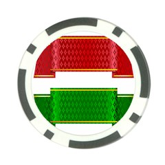 Christmas Banners Clipart Poker Chip Card Guard by Sapixe