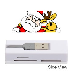 Christmas Santa Claus Memory Card Reader (stick)  by Sapixe