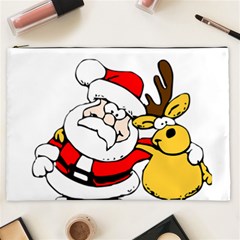 Christmas Santa Claus Cosmetic Bag (xxl)  by Sapixe