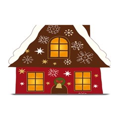 Christmas House Clipart Plate Mats by Sapixe