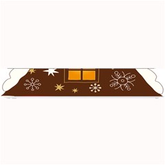 Christmas House Clipart Small Bar Mats by Sapixe