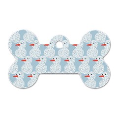 Christmas Wrapping Papers Dog Tag Bone (one Side) by Sapixe