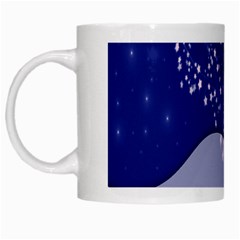 Christmas Tree White Mugs by Sapixe