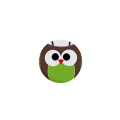 Clip Art Animals Owl 1  Mini Buttons by Sapixe