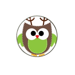 Clip Art Animals Owl Hat Clip Ball Marker (4 Pack) by Sapixe