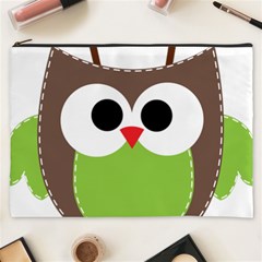 Clip Art Animals Owl Cosmetic Bag (xxxl)  by Sapixe