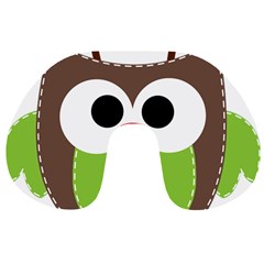 Clip Art Animals Owl Travel Neck Pillows by Sapixe