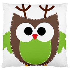 Clip Art Animals Owl Large Flano Cushion Case (one Side) by Sapixe