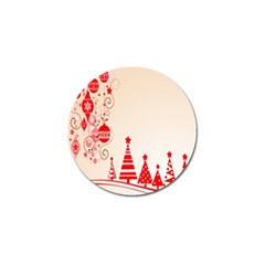 Christmas Clipart Wallpaper Golf Ball Marker (4 Pack) by Sapixe