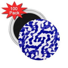 Bright Abstract Camo Pattern 2 25  Magnets (100 Pack)  by dflcprints