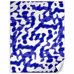 Bright Abstract Camo Pattern Canvas 36  X 48   by dflcprints