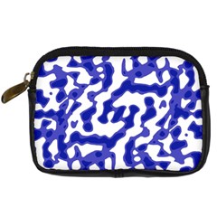 Bright Abstract Camo Pattern Digital Camera Cases by dflcprints