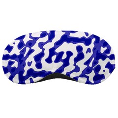 Bright Abstract Camo Pattern Sleeping Masks by dflcprints