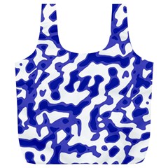 Bright Abstract Camo Pattern Full Print Recycle Bags (l)  by dflcprints