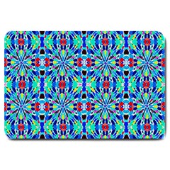 ARTWORK BY PATRICK-COLORFUL-26 Large Doormat 