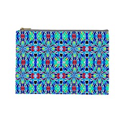 ARTWORK BY PATRICK-COLORFUL-26 Cosmetic Bag (Large) 