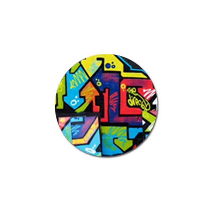 Urban Graffiti Movie Theme Productor Colorful Abstract arrows Golf Ball Marker (4 pack)