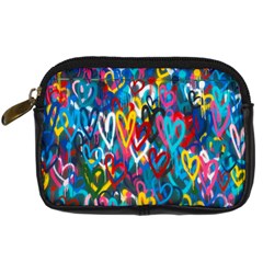 Graffiti Hearts Street Art Spray Paint Rad Digital Camera Cases by genx