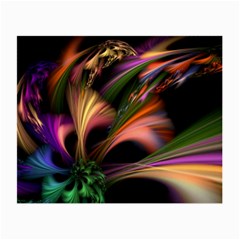 Color Burst Abstract Small Glasses Cloth by Sapixe