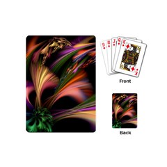 Color Burst Abstract Playing Cards (mini)  by Sapixe