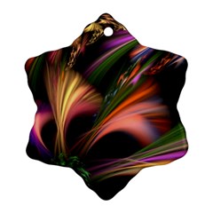 Color Burst Abstract Ornament (snowflake) by Sapixe